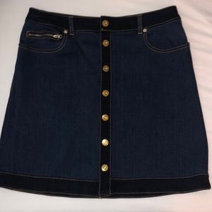 NWOT Inc denim skirt 8P